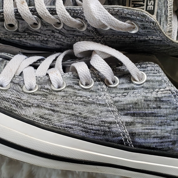 Gray Marled Converse All-Star - Picture 3 of 6